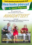 Hea kodu päevad 2016. Avakontsert