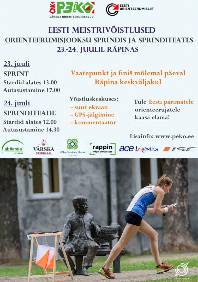 Eesti Meistrivõistlused orienteerumisjooksus – sprint