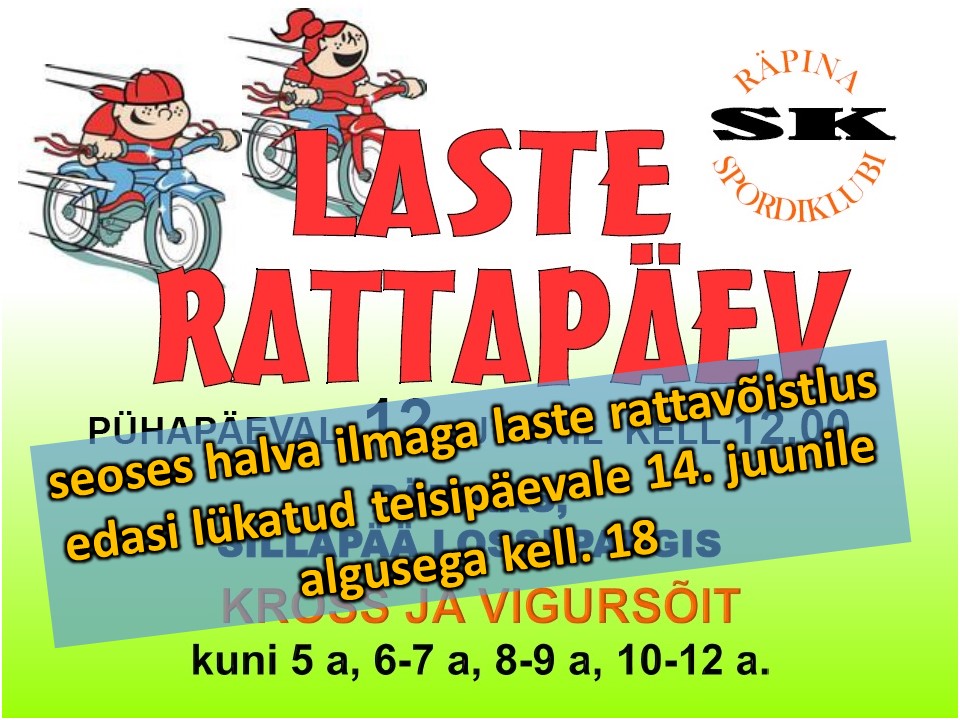 Räpina Laste Rattapäev 2016