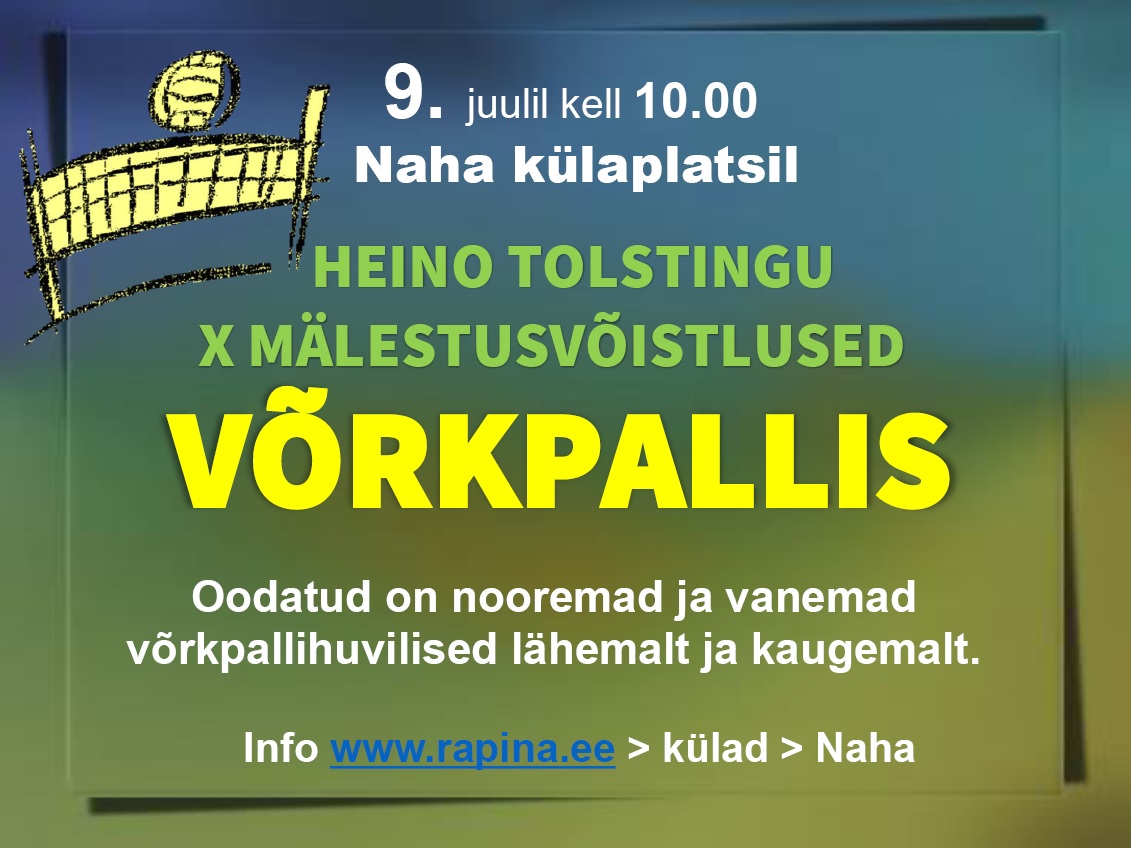 X Heino Tolstingu mälestusvõistlused võrkpallis