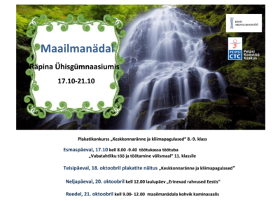 Maailmanädal: Töötukassa töötuba "Vabatahtliku töö ja töötamine välismaal" 11. klassile @ Räpina Ühisgümnaasium | Räpina | Põlva maakond | Eesti