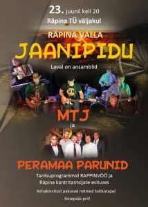 Räpina jaanipidu @ Tuletõrjeühingu väljak | Räpina | Põlva maakond | Eesti