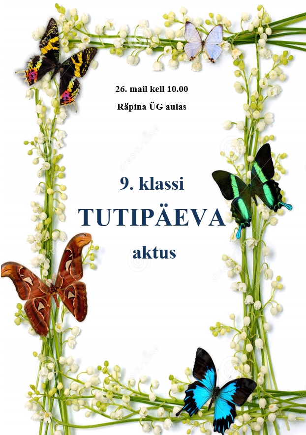 9. klassi viimase koolikella aktus @ Räpina ÜG