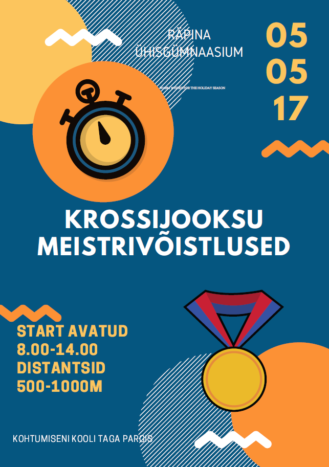 Räpina ÜG meistrivõistlused krossijooksus