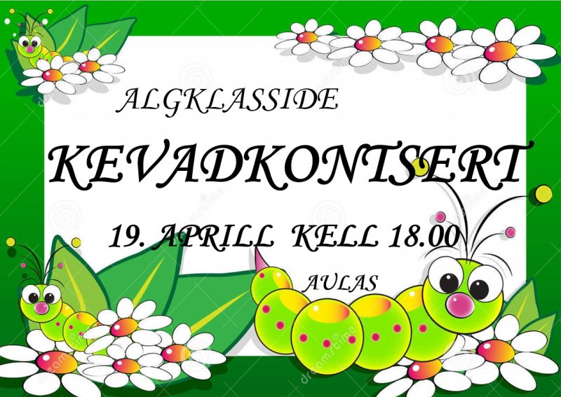 Algklasside kevadkontsert