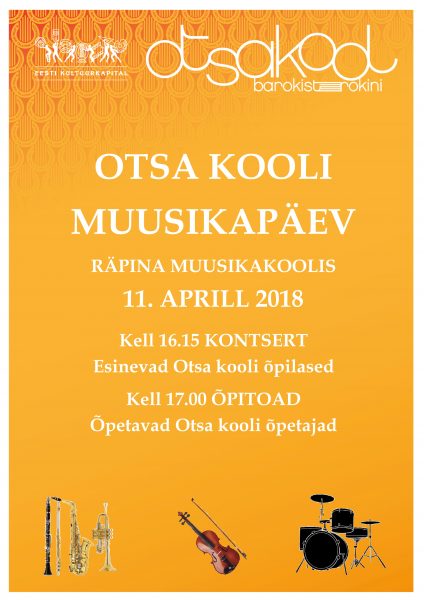 Otsa kooli Muusikapäev @ Räpina Muusikakool | Räpina | Põlva maakond | Eesti