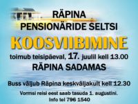 Räpina Pensionäride Seltsi koosviibimine @ Räpina sadam | Eesti