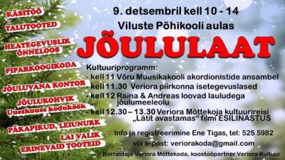 Jõululaat @ Viluste Põhikool | Põlva maakond | Eesti