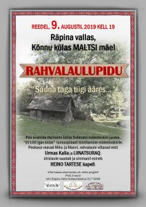 Rahvapidu "Sauna taga tiigi ääres" @ Kõnnu Maltsi mäel | Kõnnu | Põlva maakond | Eesti