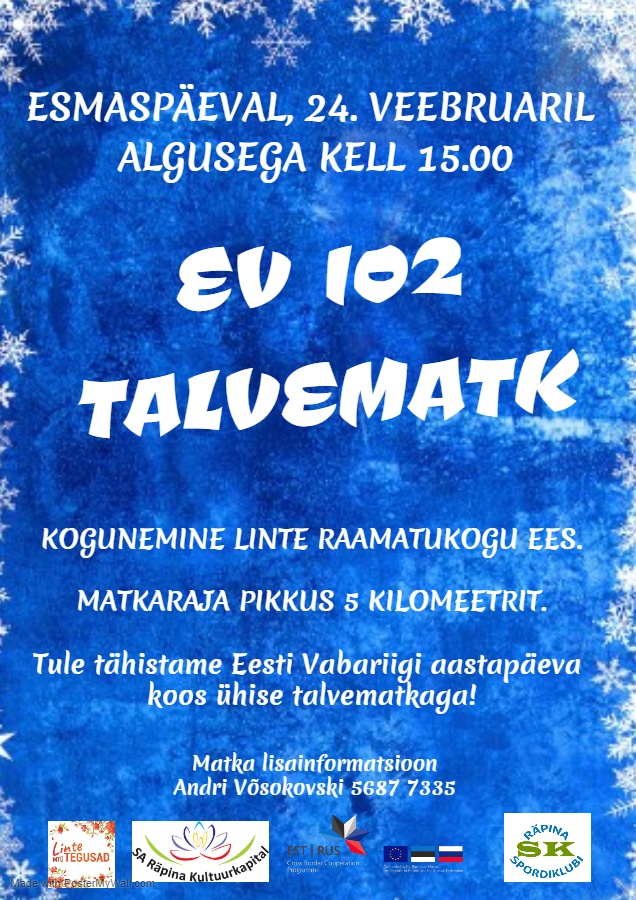 EV 102 talvematk Lintes – kultuur.rapina.ee
