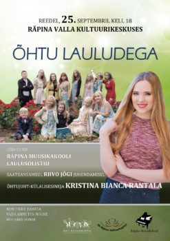 Räpina Muusikakooli solistide kontsert "Õhtu lauludega" @ Räpina Valla Kultuurikeskus | Räpina | Põlva maakond | Eesti