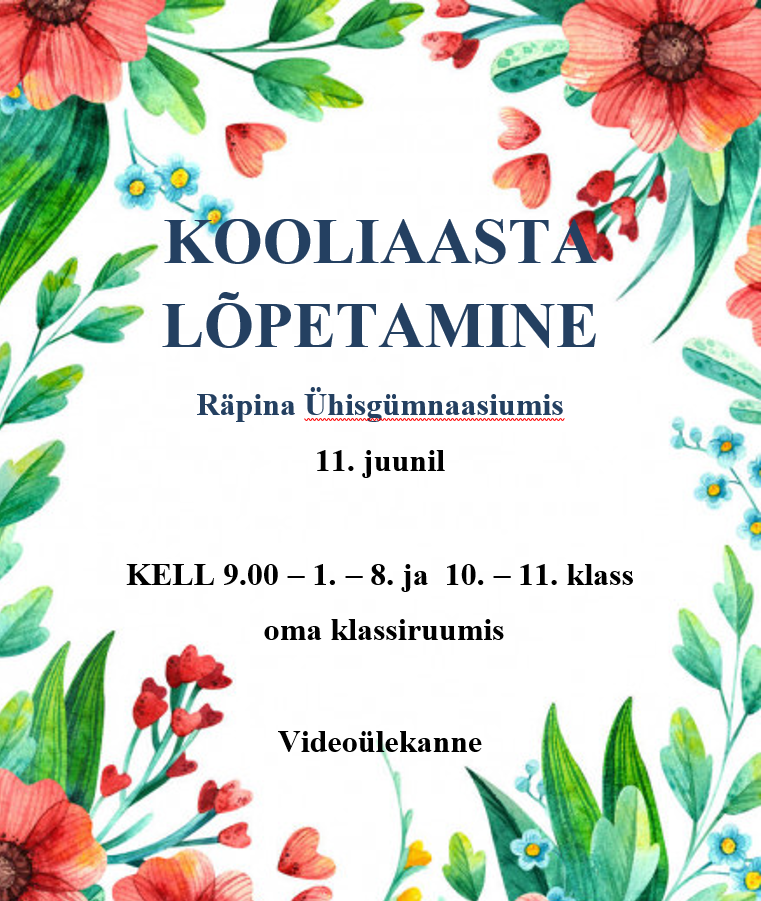 Kooliaasta lõpetamine