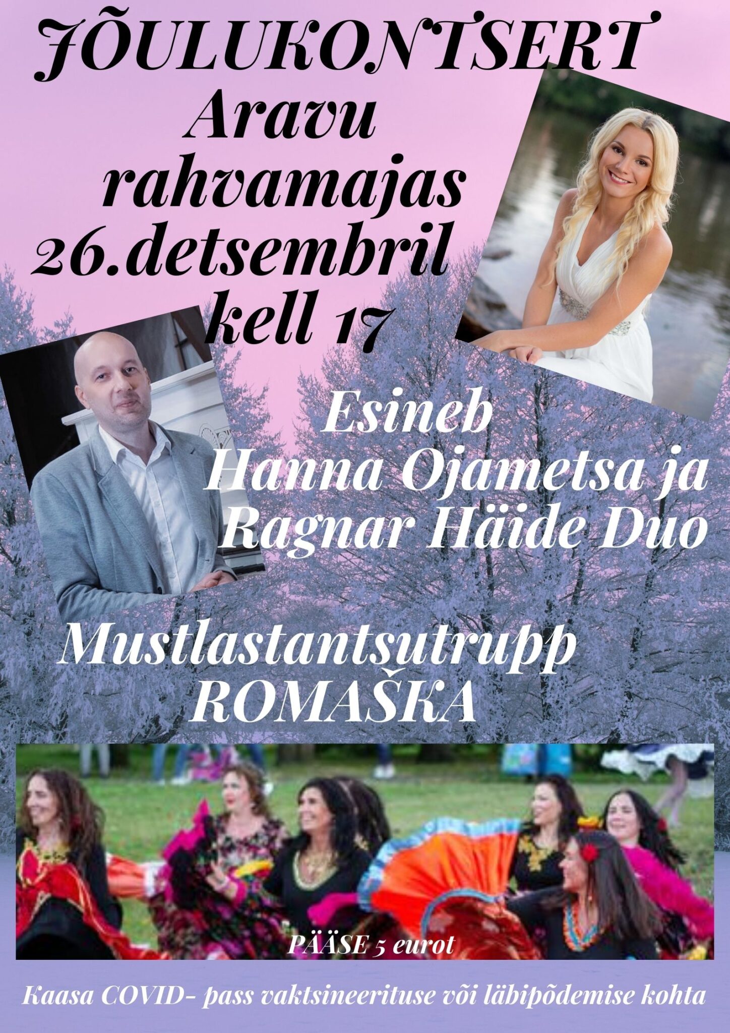 Jõulukontsert @ Aravu rahvamaja | Aravu | Tartu maakond | Eesti