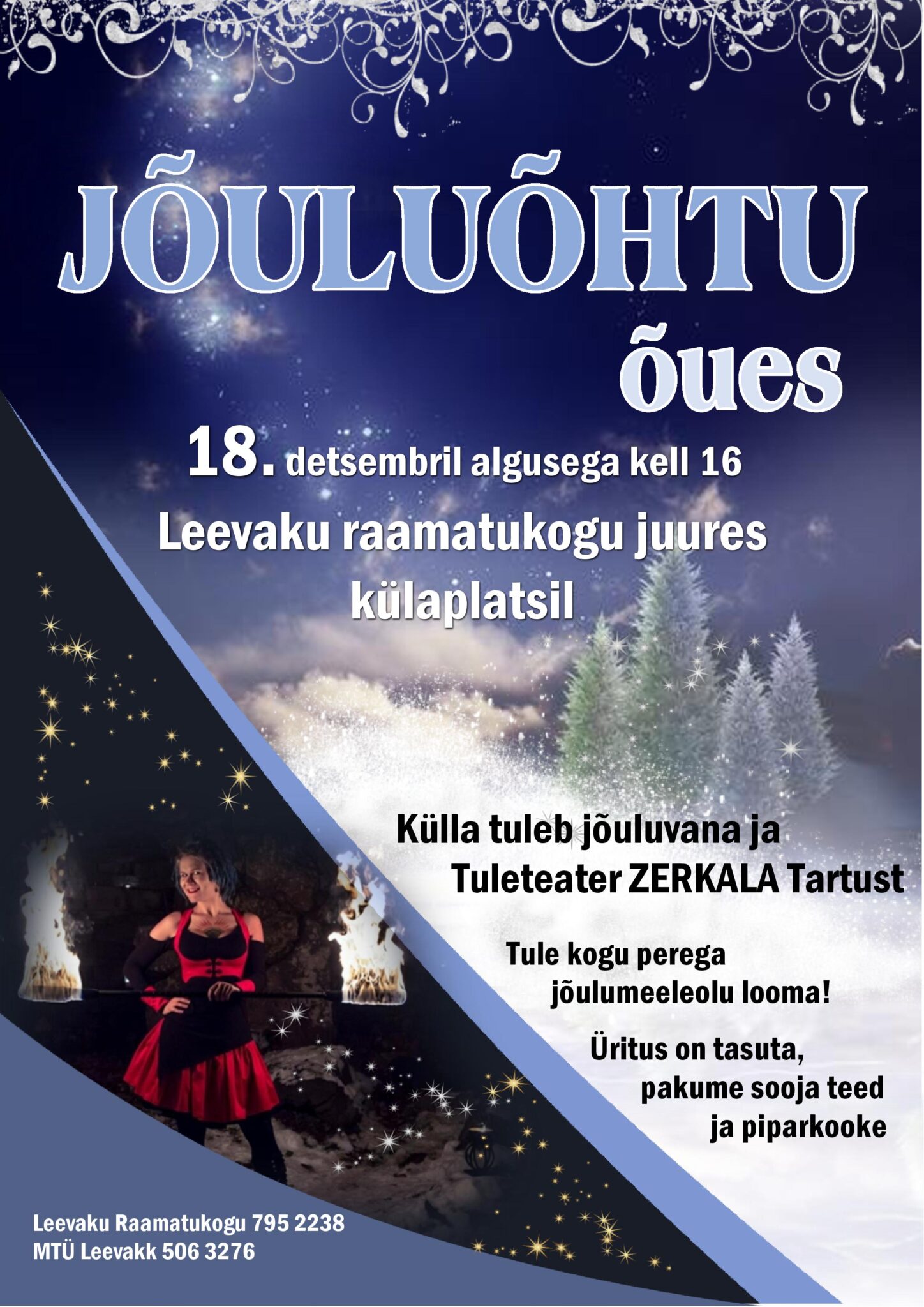 Jõuluõhtu Leevakul @ Leevaku külaplatsil | Leevaku | Põlva maakond | Eesti