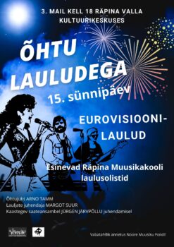 Õhtu lauludega @ Räpina valla kultuurikeskus | Räpina | Põlva maakond | Eesti