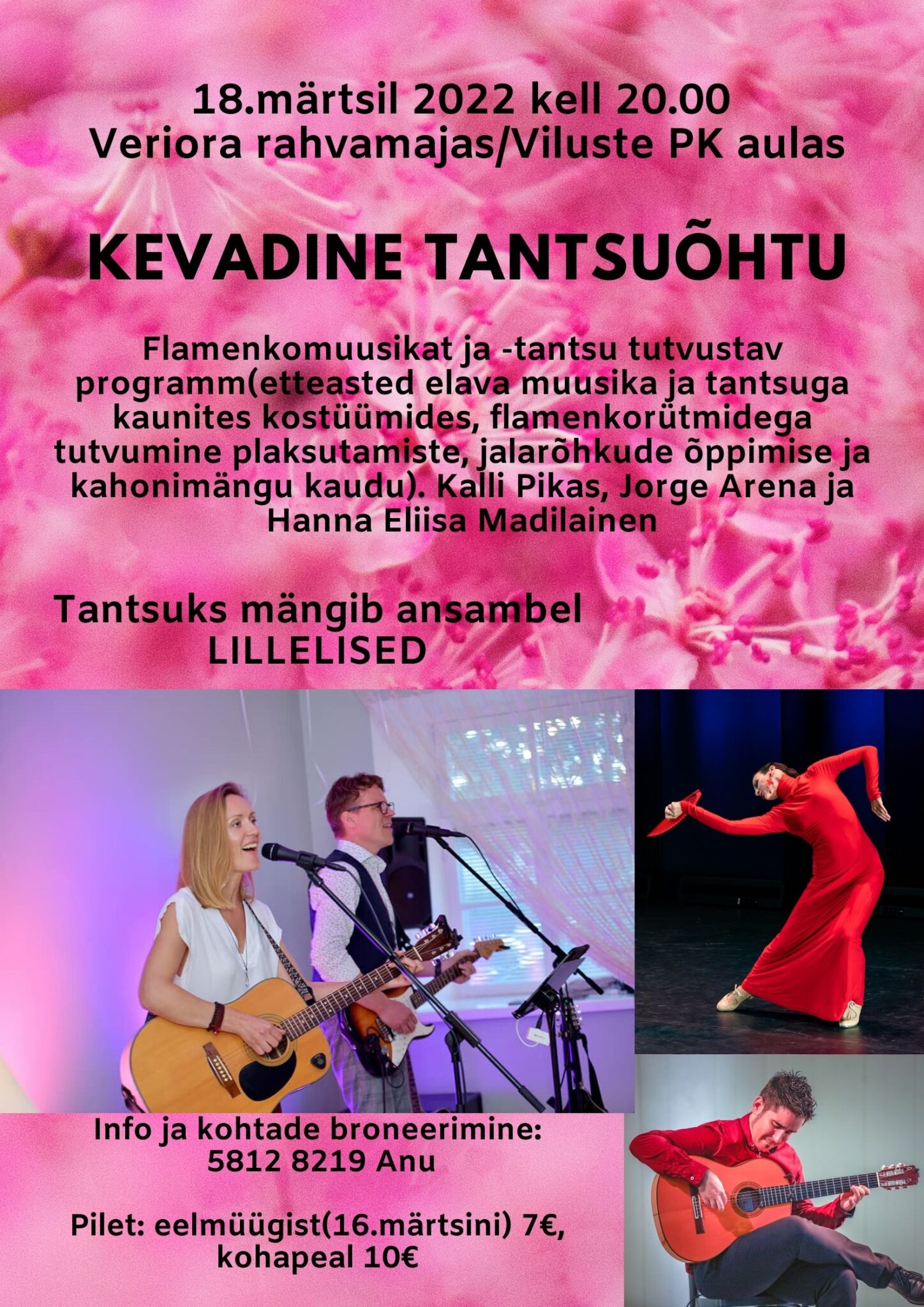 Kevadine tantsuõhtu Veriora rahvamajas @ Veriora rahvamaja | Viluste | Põlva maakond | Eesti