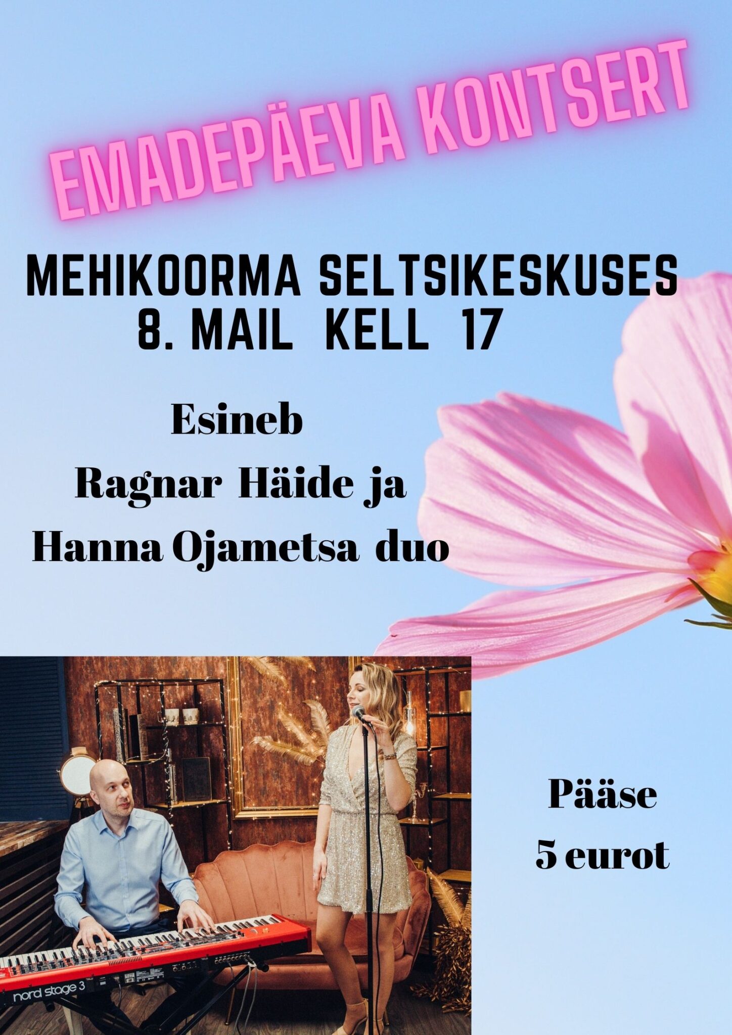 Emadepäeva kontsert @ Mehikoorma seltsikeskus | Mehikoorma | Tartu maakond | Eesti