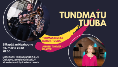 Photo of Tuubamängija Toomas Oskar Kahuri kontsert