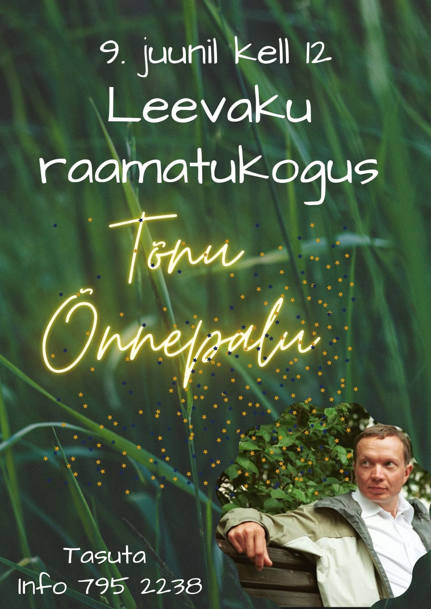 Külas kirjanik Tõnu Õnnepalu @ Leevaku raamatukogus | Leevaku | Põlva maakond | Eesti