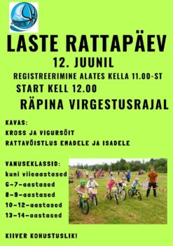 Laste rattapäev @ Räpina puhke- ja virgestusala | Räpina | Põlva maakond | Eesti