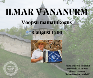 Kirjanik Ilmar Vananurm Võõpsu raamatukogus @ Võõpsu raamatukogu | Võõpsu | Põlva maakond | Eesti