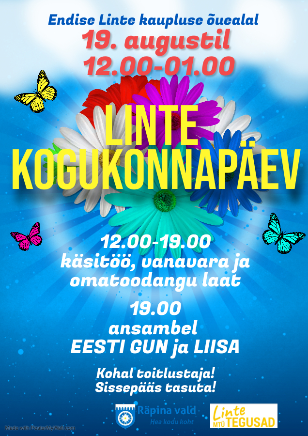 Linte kogukonnapäev @ Endise Linte kaupluse õuealal | Linte | Põlva maakond | Eesti