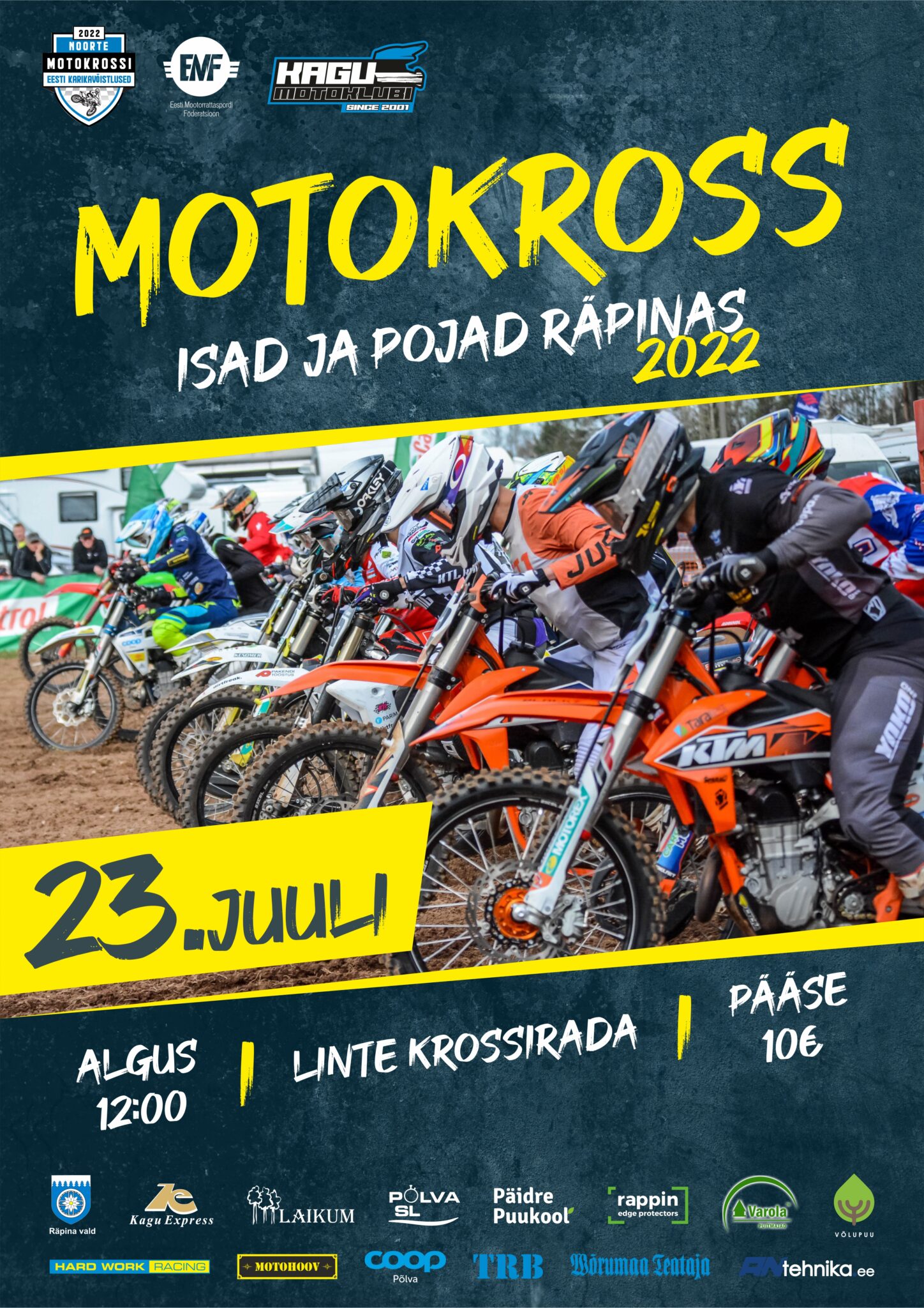 Motokross "Isad ja Pojad Räpinas" 2022 @ Linte krossirada | Linte | Põlva maakond | Eesti