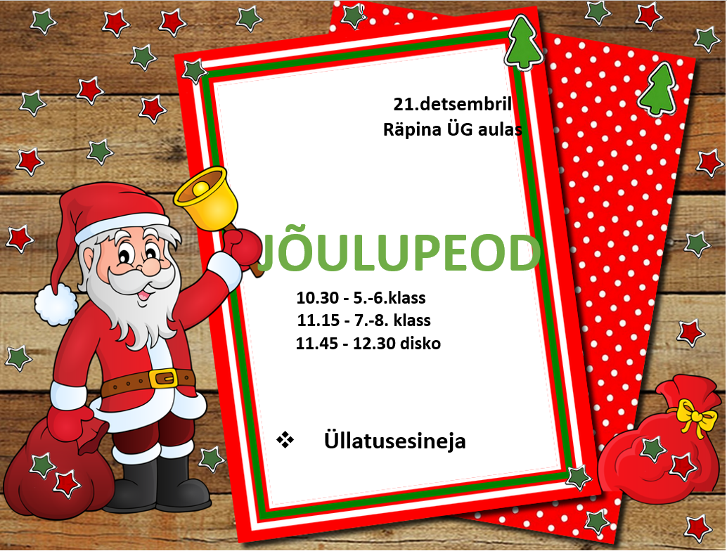 Jõulupidu 5.-6. klass