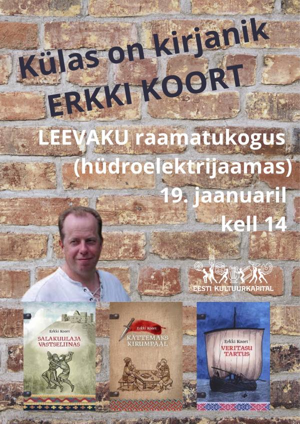 Kohtumine kirjanik Erkki Kootiga @ Leevakul | Leevaku | Põlva maakond | Eesti