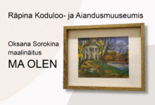 Photo of Oksana Sorokina maalinäitus “Ma olen” Räpina Koduloo- ja Aiandusmuuseumis