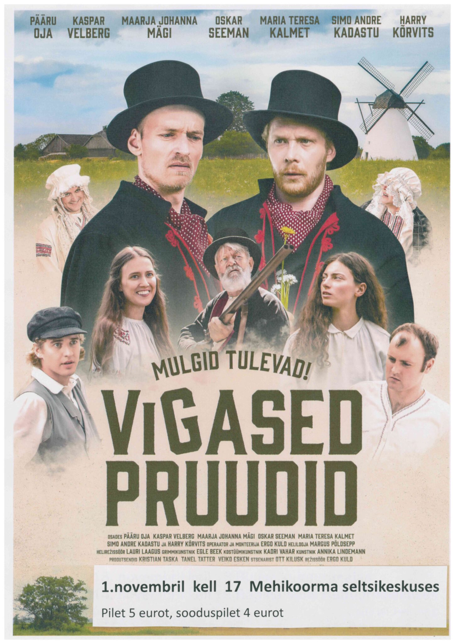 Film"Vigased pruudid" @ Mehikoorma seltsikeskus | Mehikoorma | Põlva maakond | Eesti