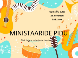 Ministaaride pidu 1.-12. kl