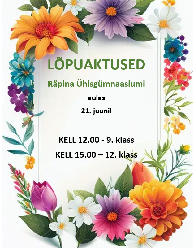 Lõpuaktus 9. klass