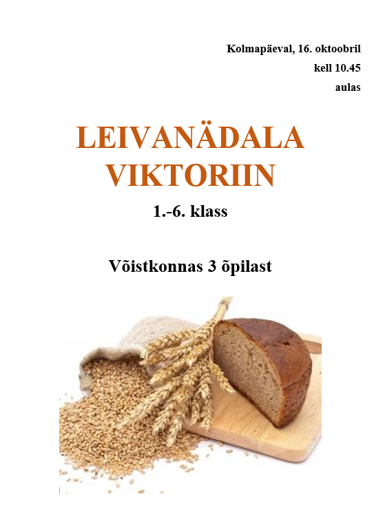 Leivanädala viktoriin