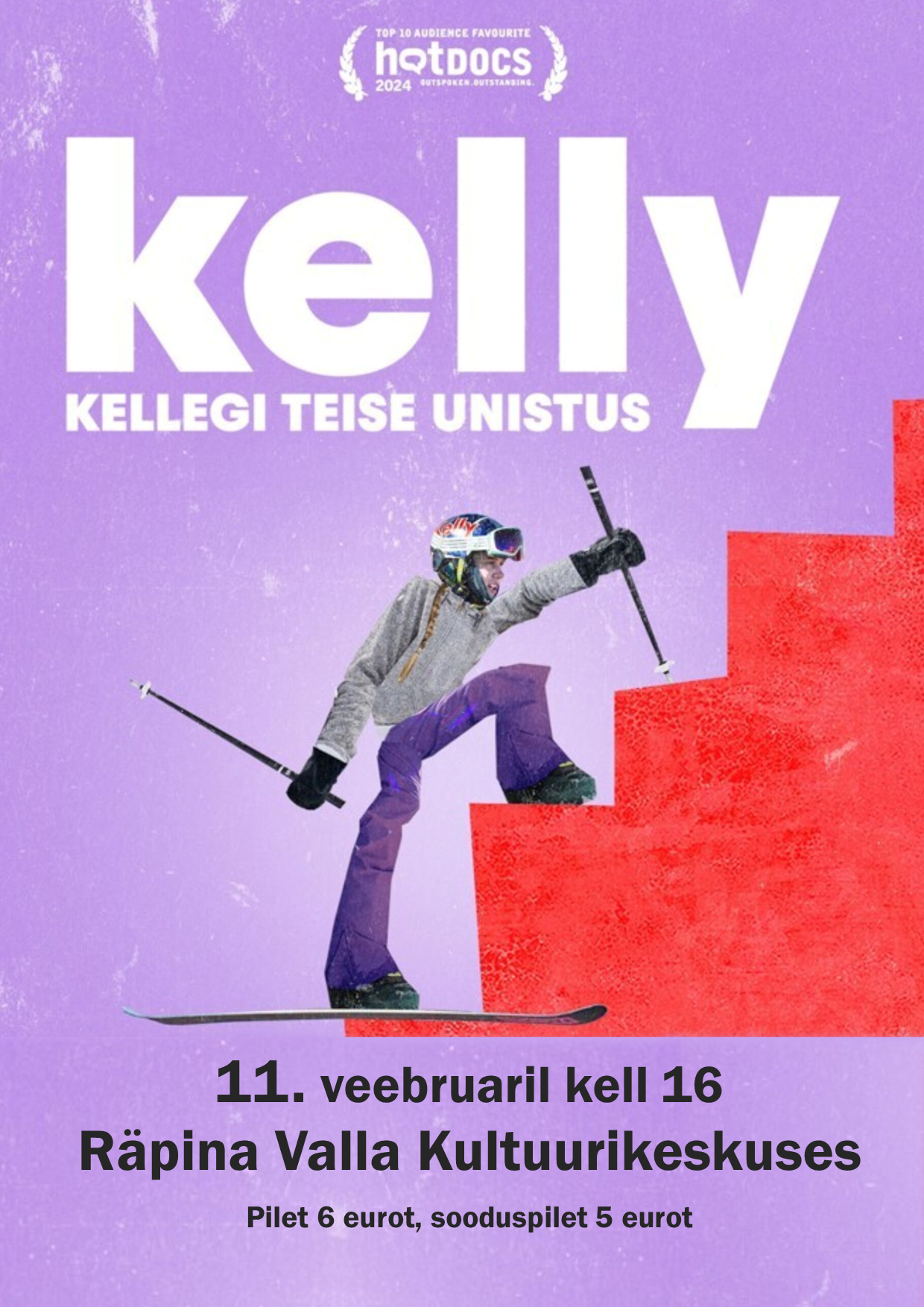 Film "Kelly. Kellegi teise unistus" @ Räpina Valla Kultuurikeskus | Räpina | Põlva maakond | Eesti