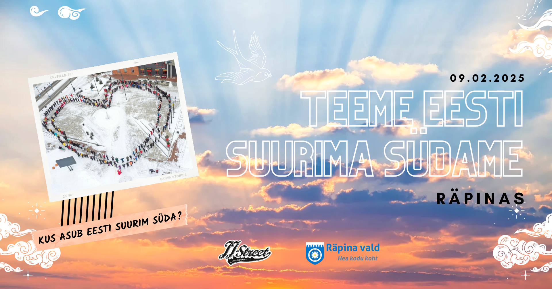 Teeme Eesti suurima südame Räpina staadionil @ Räpina staadion | Räpina | Põlva maakond | Eesti