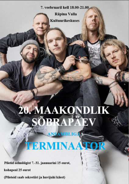20. maakondlik sõbrapäev @ Räpina Valla Kultuurikeskus
