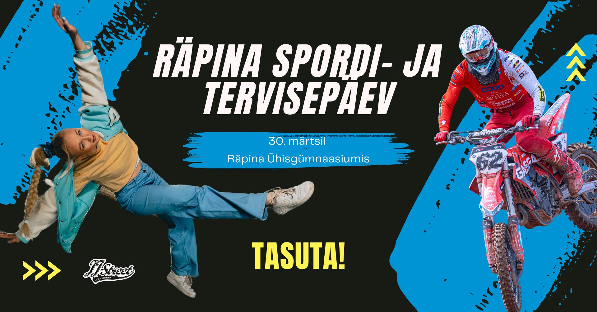 Räpina Spordi- ja Tervisepäev Räpina Ühisgümnaasiumis @ Räpina Ühisgümnaasium | Räpina | Põlva maakond | Eesti