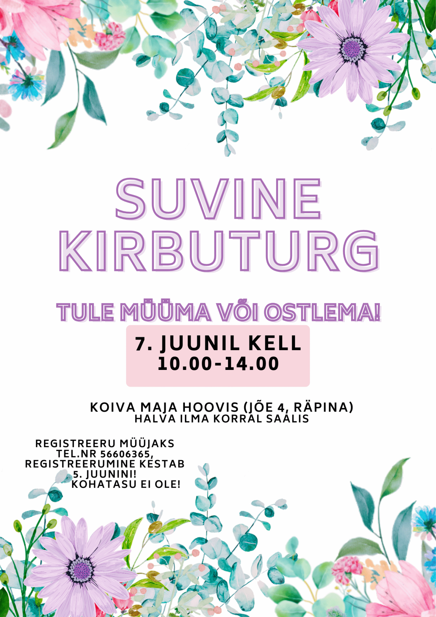 Suvine kirbuturg @ Koiva maja | Räpina | Põlva maakond | Eesti