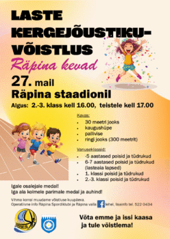 Räpina kevad 2025 @ Räpina staadion