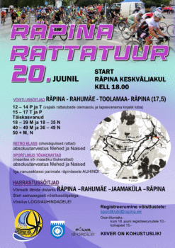Räpina Rattatuur @ Räpina keskväljak