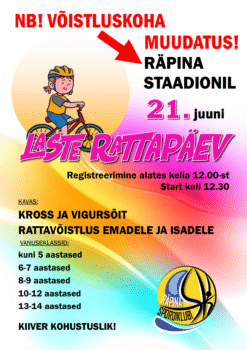 Lasterattapäev @ Räpina staadion