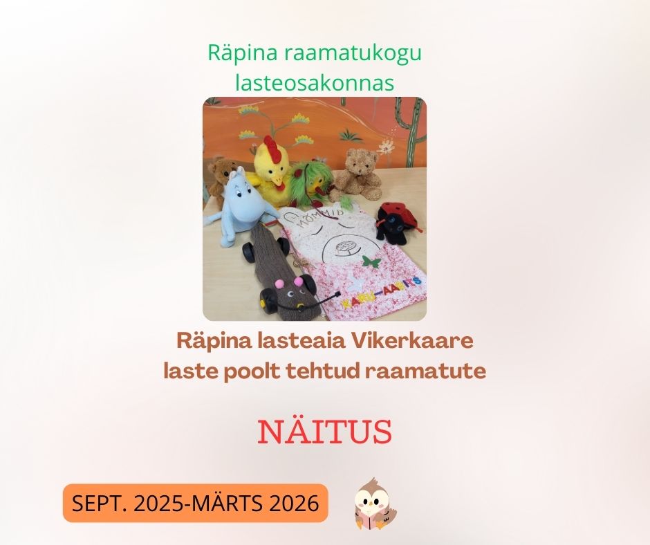 Näitus Räpina raamatukogus