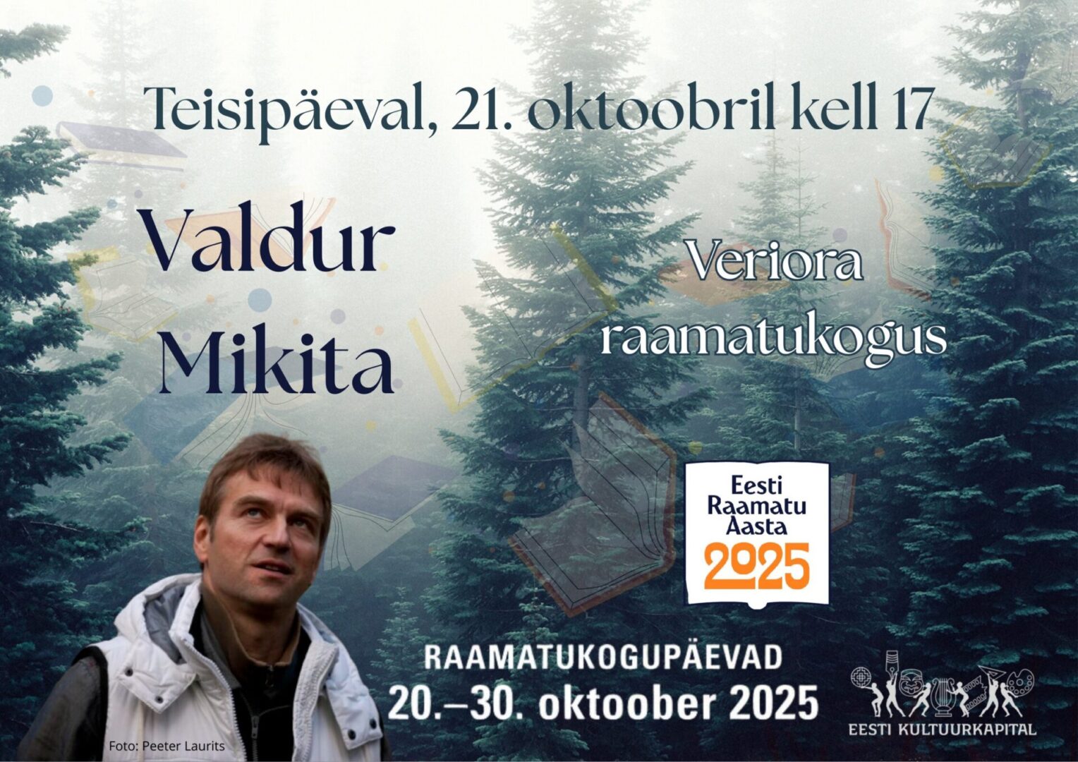 Valdur Mikita Veriora raamatukogus @ Veriora raamatukogu | Veriora | Põlva maakond | Eesti