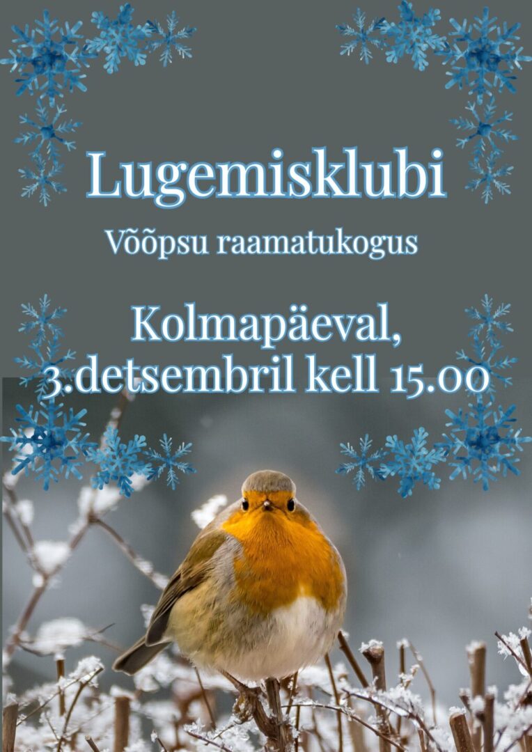 Lugemisklubi Võõpsu raamatukogus @ Võõpsu raamatukogu | Võõpsu | Põlva maakond | Eesti