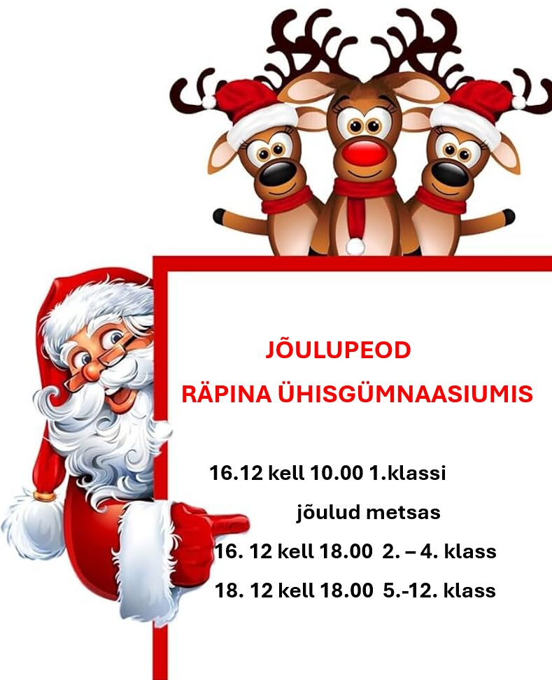 1. klasside jõulupidu