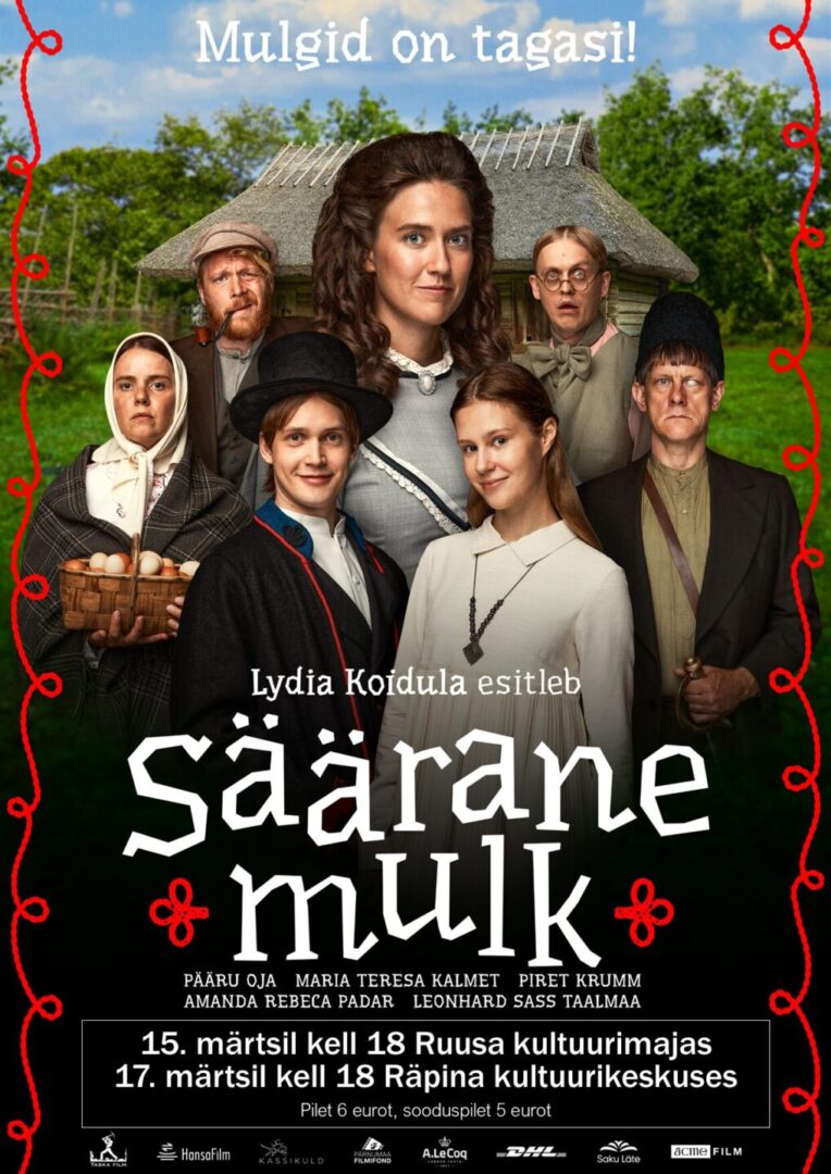 Film "Säärane mulk" @ Ruusa kultuurimaja | Ruusa | Põlva maakond | Eesti