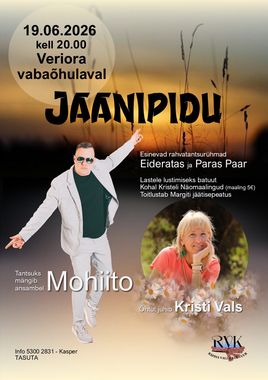 Jaanipidu Verioral @ Veriora laululava | Veriora | Põlva maakond | Eesti