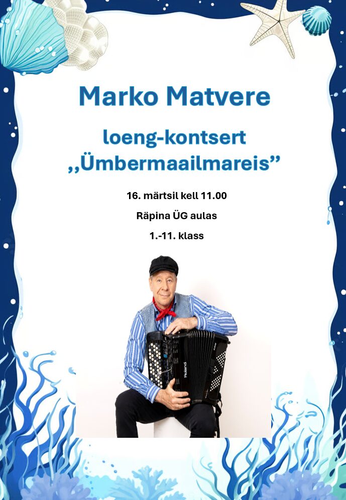 Marko Matvere loeng-kontsert "Ümbermaailmareis"