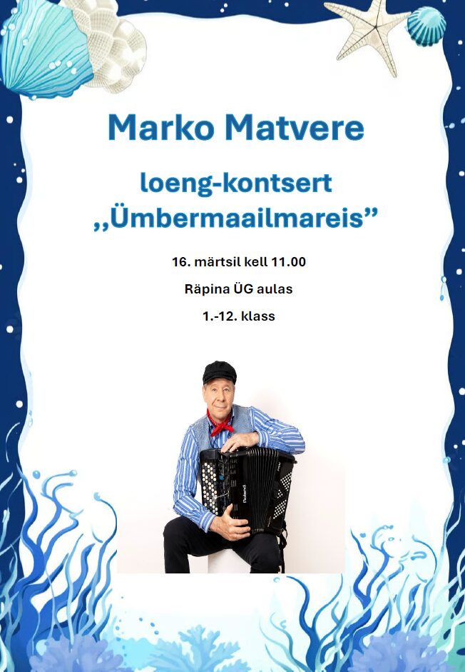 Marko Matvere loeng-kontsert "Ümbermaailmareis"